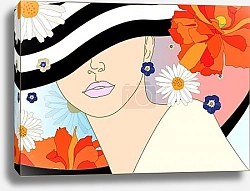 Постер Девушка в шляпе 4