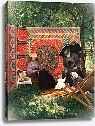 Постер Брукман  Генри La famille du peintre à Marquartstein