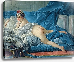 Постер Буше Франсуа (Francois Boucher) The Odalisque, 1745