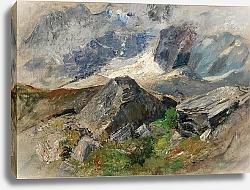 Постер Эгнер Мари A Glacier in the Glockner Massif