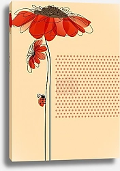 Постер Герберы 6