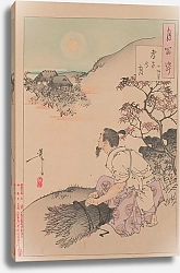 Постер Еситоси Цукиока Moon of the filial Son