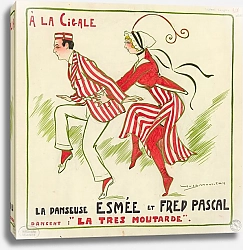 Постер Маревери Ив Esmée et Fred Pascal dans ‘La très moutarde’ de Rip et Bousquet