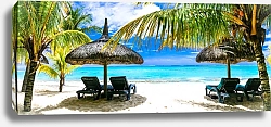 Постер Роскошный отдых на острове Маврикий