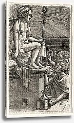 Постер Альтдорфер Альтбрехт The Roman Courtesan or The Revenge of the Sorcerer Virgil