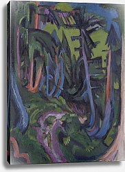 Постер Кирхнер Людвиг Эрнст Горно-лесная тропа