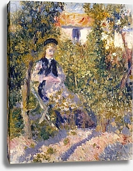 Постер Ренуар Пьер (Pierre-Auguste Renoir) Nini in the Garden, 1876
