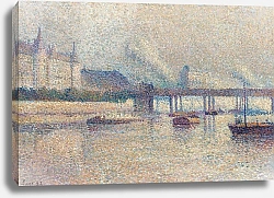 Постер Люс Максимильен The Banks of the Seine River in Paris