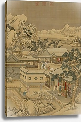 Постер Кастильоне Джузеппе Emperor Qianlong Enjoys New Year’s Pleasures