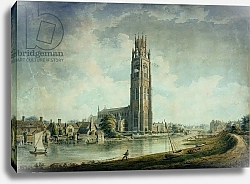 Постер Буклер Джон (акв) Boston Stump: view from the South-west