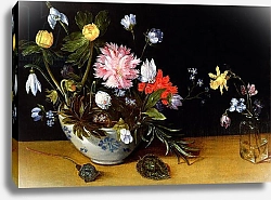 Постер Брейгель Ян Младший  Still Life of Flowers 3