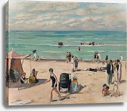 Постер Андре Альберт Пляж Форта-Махона