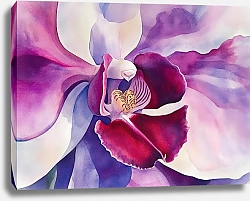 Постер A journey into the heart of an orchid