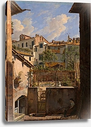 Постер Мосбрюггер Фридрих Итальянские задворки