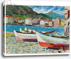 Постер Кандинский Василий Rapallo, Boats, 1905