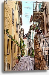 Постер Улица в Тоскане #14