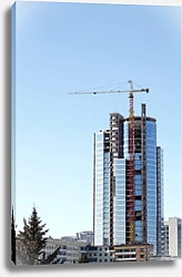 Постер Строительство многоэтажного здания