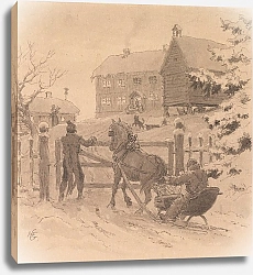 Постер Гуде Ханс Старомодный сочельник