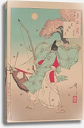 Постер Еситоси Цукиока Joganden moon