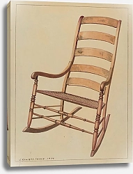 Постер Лэмс Ховард Ladder Back Rocking Chair
