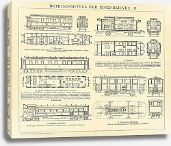 Постер Железнодорожный транспорт II