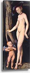 Постер Кранах Лукас Старший Venus and Cupid 2