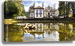 Постер Португалия. Castle in Portugal - Solar de Mateus