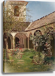 Постер Мюнш Леопольд Blühender Klostergarten