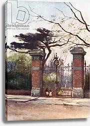 Постер Бартон Роуз Entrance to the Apothecaries' Garden
