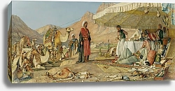 Постер Льюис Джон A Frank Encampment In The Desert Of Mount Sinai, 1842