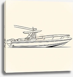 Постер Линии на воде