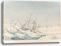 Постер Смит Чарльз Гамильтон The Erebus Terror in a Gale in the Pack of the Ice