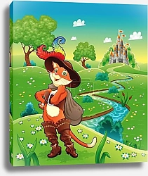 Постер Кот в сапогах