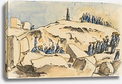 Постер Орлик Эмиль Excavation in Karnak