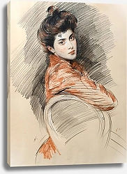 Постер Хеллеу Поль Portrait Of Elisabeth Van Biema