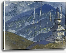 Постер Рерих Николай Waves of Mist, 'Himalayan' series, 1924