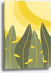 Постер Солнце среди листьев