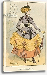 Постер Робида Альберт Modes de Plage 1864