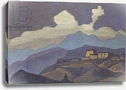 Постер Рерих Николай Monastery in Tsang Province, Tibet, 1936