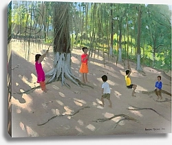 Постер Макара Эндрю (совр) Tree Swing, Elephant Island, Bombay, 2000