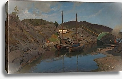 Постер Гуде Ханс Лоцманские лодки