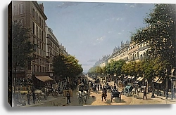 Постер Гранжан Эдмон Le boulevard des Italiens