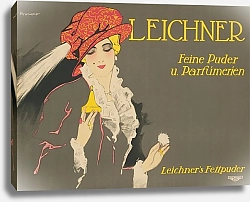 Постер Румпф Фритц Leichner. Feine Puder und Parfüm