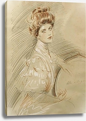 Постер Хеллеу Поль Portrait De Femme