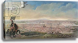 Постер Школа: Французская General View of Paris from the Faubourg Saint-Jacques, c.1640
