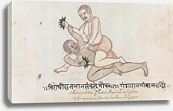 Постер Тамбат Гэнгарам Две Девушки борются друг с другом