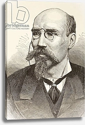 Постер Школа: Испанская 19в. Jose Echegaray y Eizaguirre, from 'La Ilustracion Espanola y Americana' of 1881