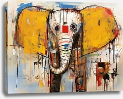 Постер Bizarre animals. Elephant