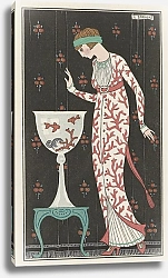 Постер Барбье Джордж Внутреннее платье