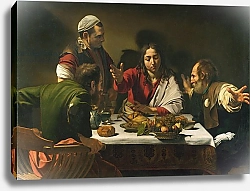 Постер Караваджо (Caravaggio) The Supper at Emmaus, 1601
